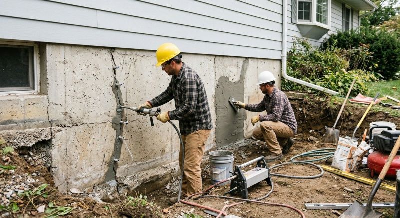 Basement Foundation Repair in Centreville, MD