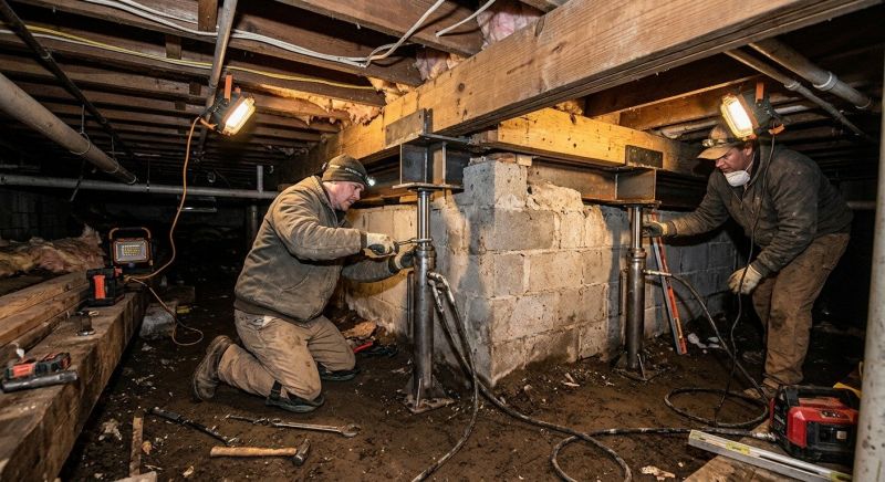 Basement Foundation Repair in Centreville, MD