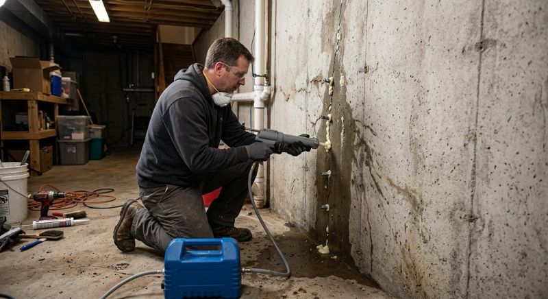 Basement Foundation Repair in Denton, MD