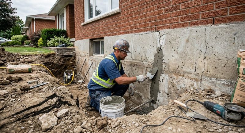 Basement Foundation Repair in Grasonville, MD