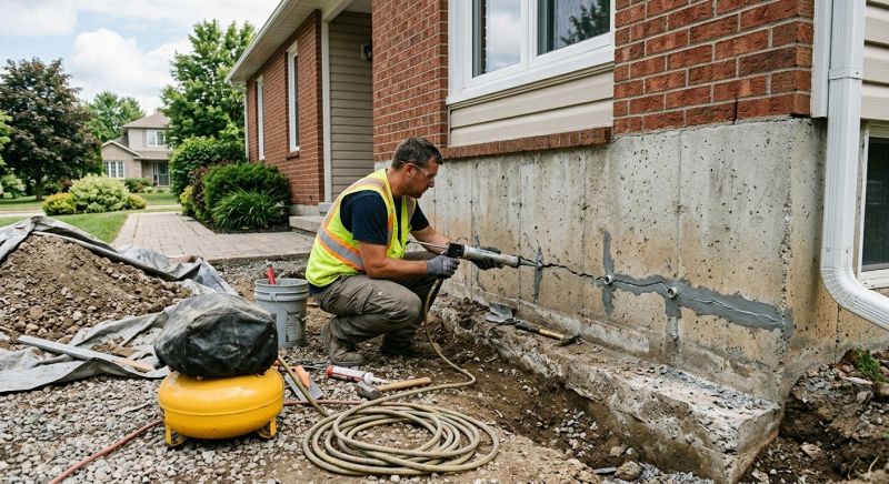 Basement Foundation Repair in Ridgely, MD