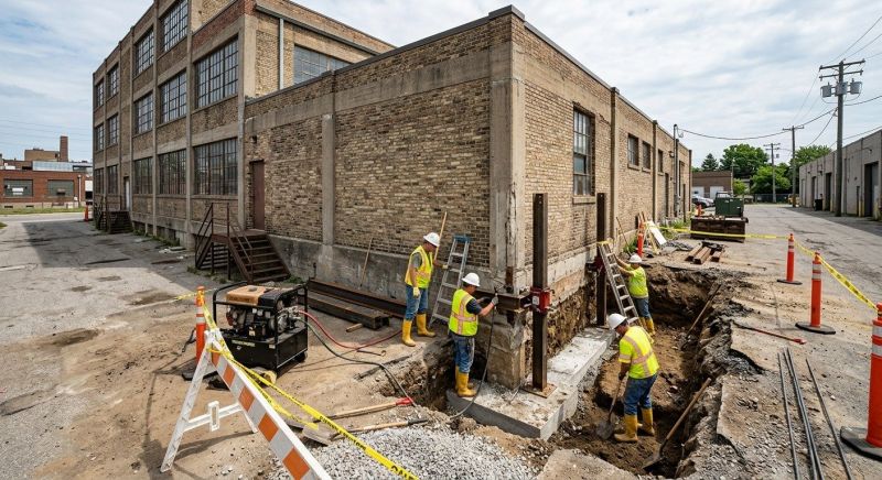 Building Foundation Repair in Chester, MD