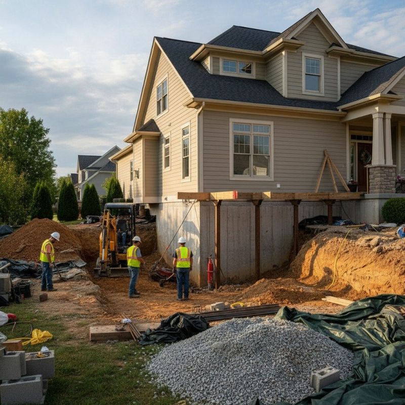 Building Foundation Repair in Chester, MD