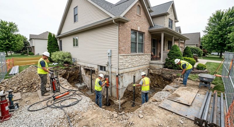 Building Foundation Repair in Shady Side, MD