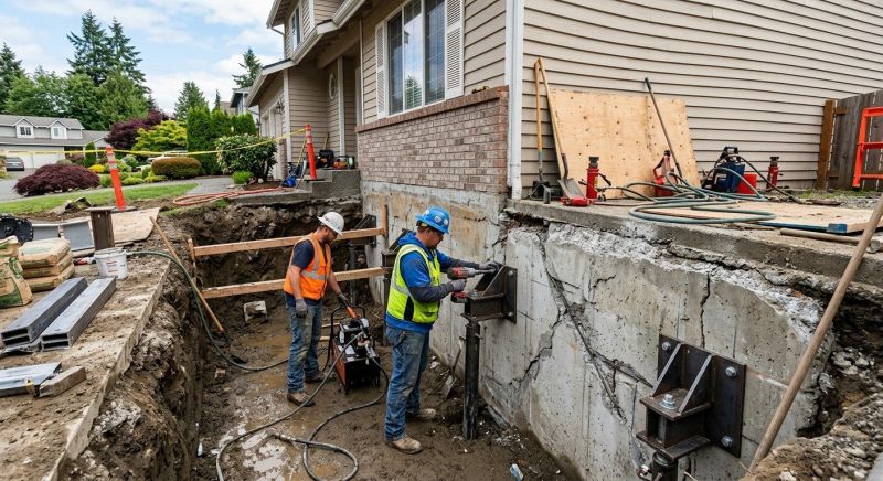 Building Foundation Repair in Stevensville, MD
