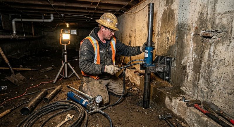 Concrete Foundation Leveling in Preston, MD