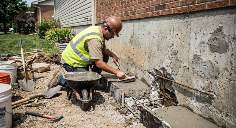 Concrete Foundation Repair in Grasonville, MD