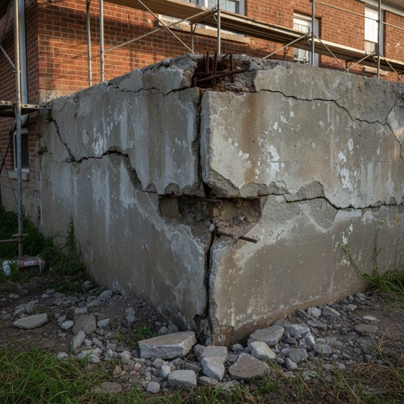 Cracked Foundation Repair in Chester, MD