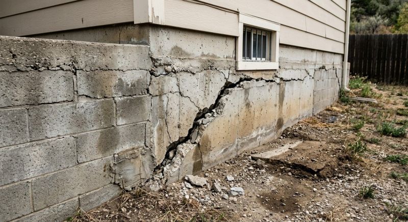 Cracked Foundation Repair in Stevensville, MD
