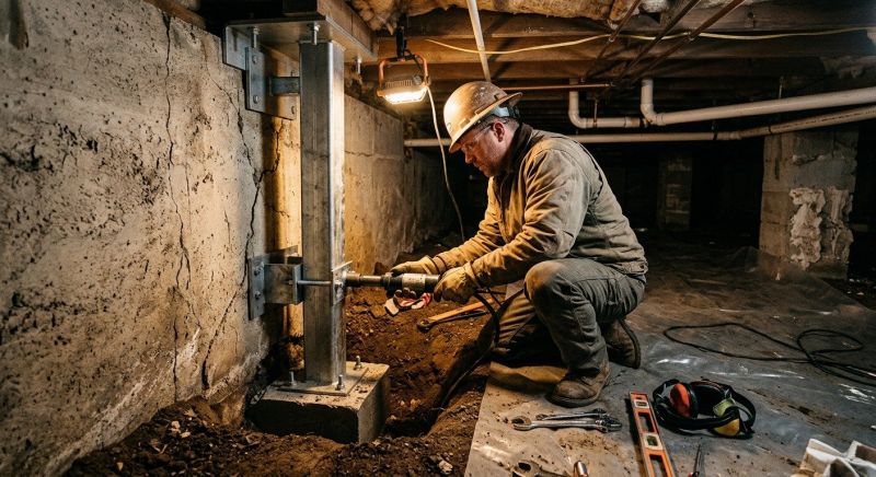 Crawlspace Foundation Repair in Cambridge, MD