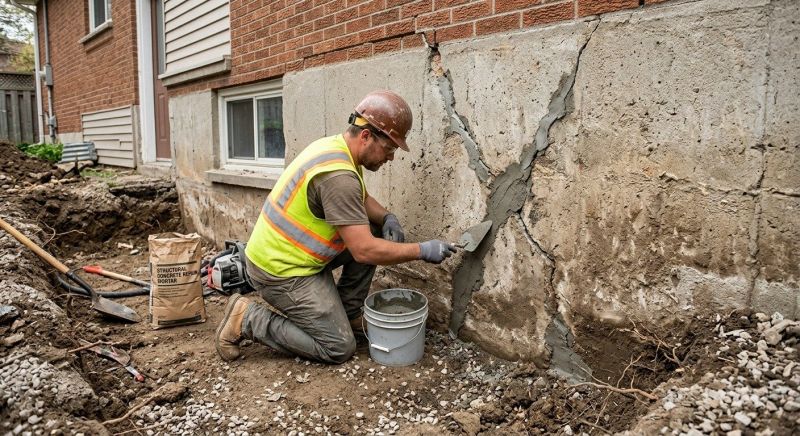 Foundation Crack Repair in Centreville, MD