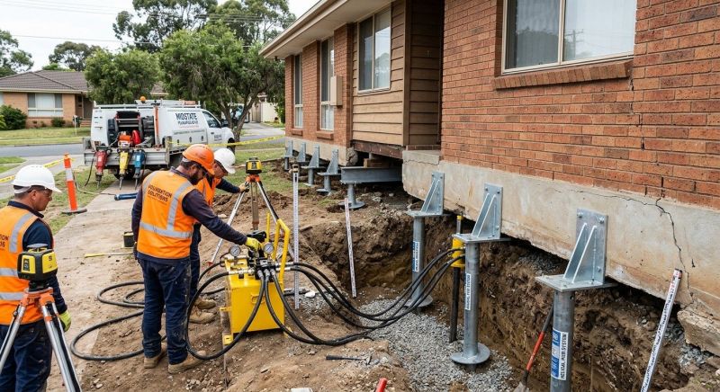 Foundation Jacking in Cambridge, MD
