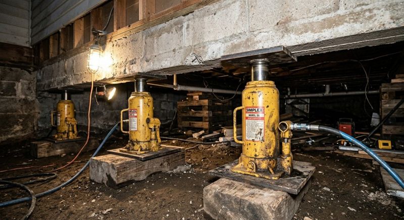 Foundation Jacking in Grasonville, MD