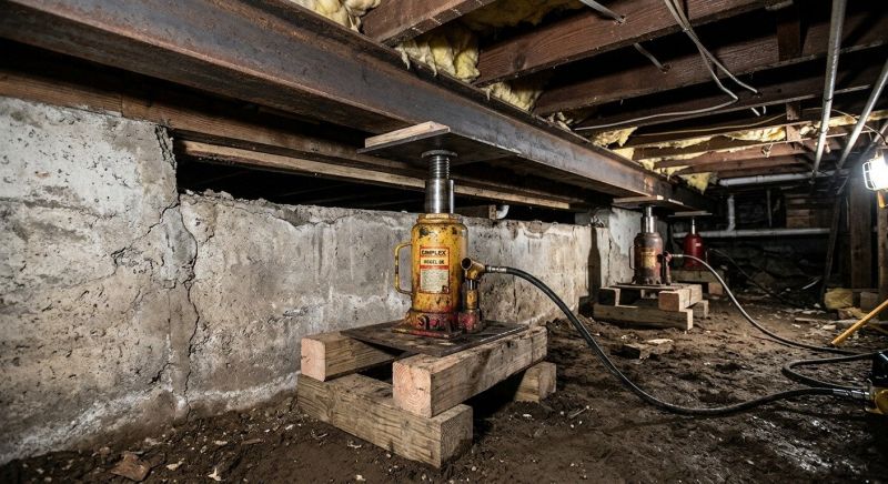 Foundation Jacking in Easton, MD