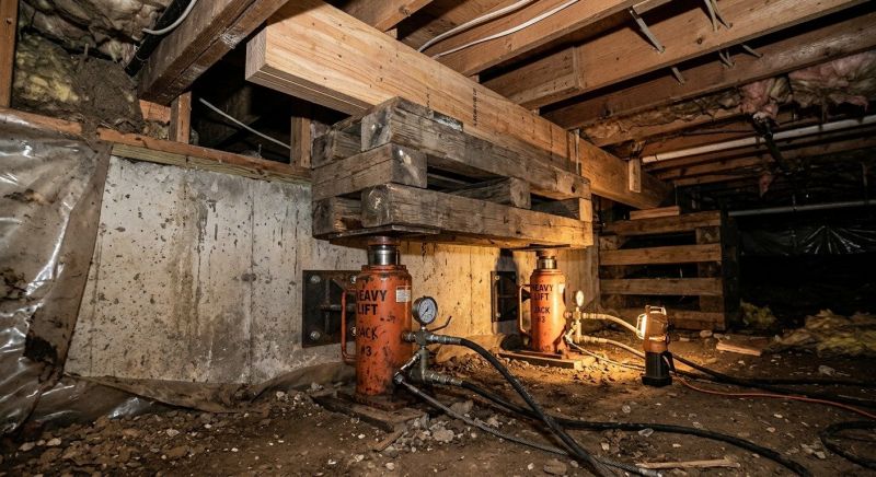 Foundation Jacking in Preston, MD