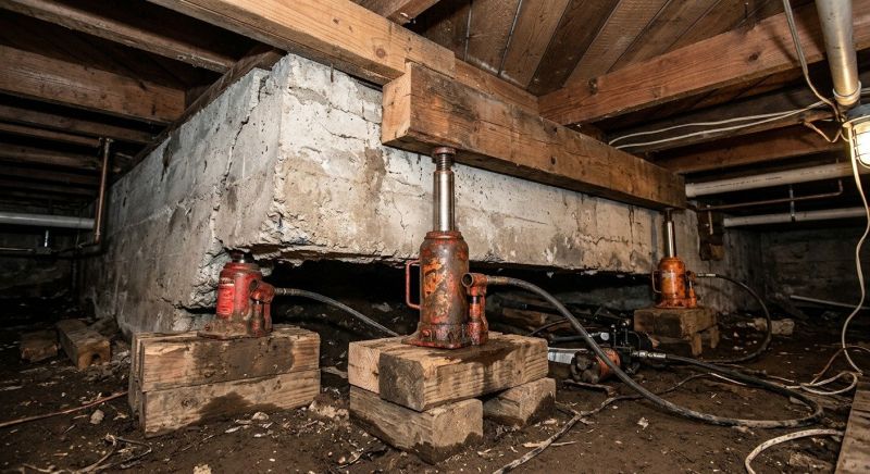 Foundation Jacking in Ridgely, MD
