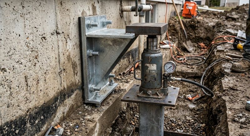Foundation Jacking in Shady Side, MD