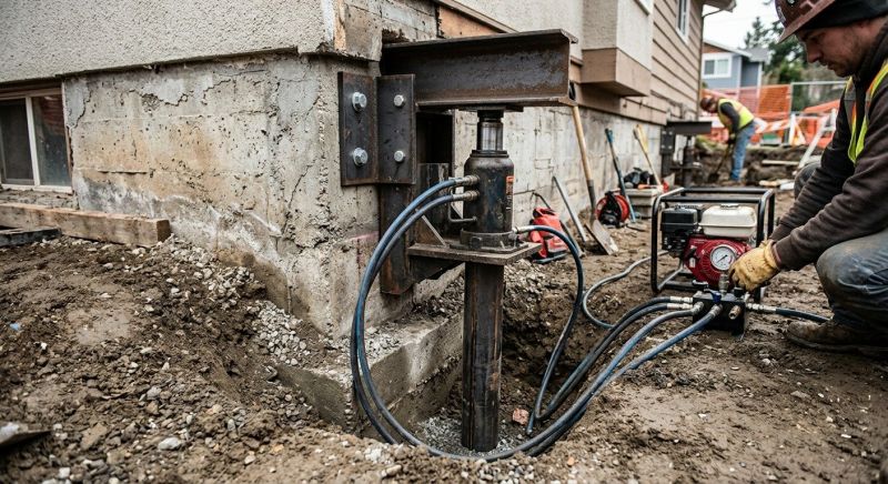 Foundation Lifting in Easton, MD
