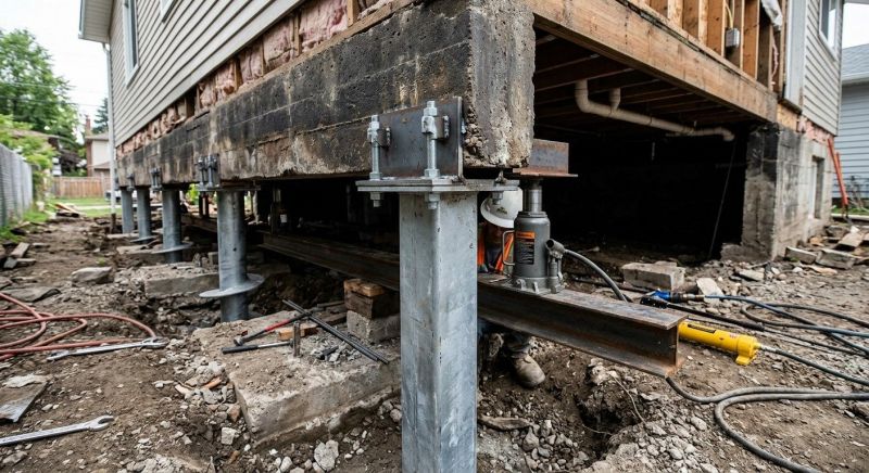 Foundation Raising in Dorchester County, MD