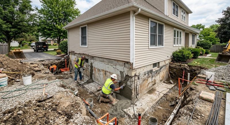 Foundation Restoration in Easton, MD