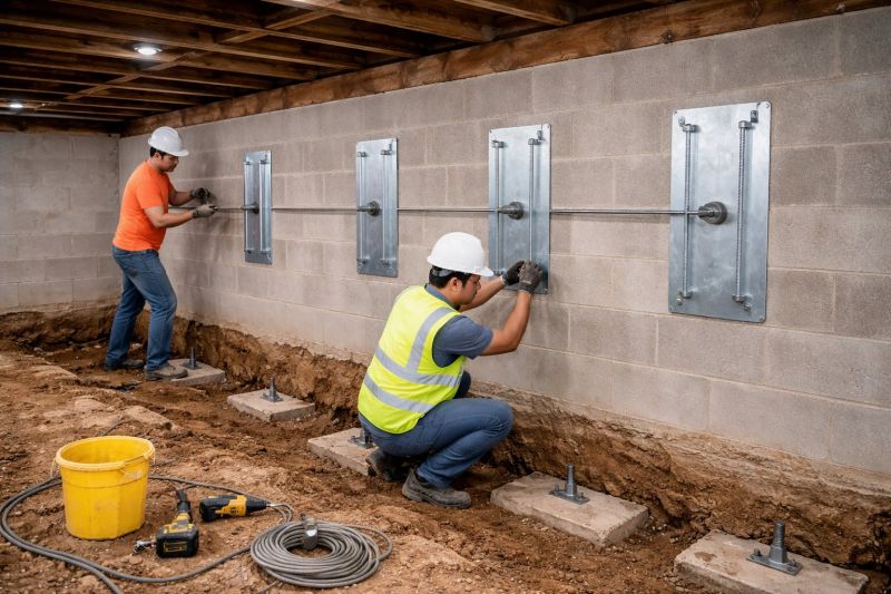 Foundation Stabilizing in Centreville, MD