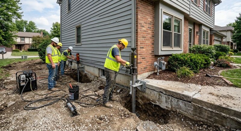 Foundation Stabilizing in Ridgely, MD