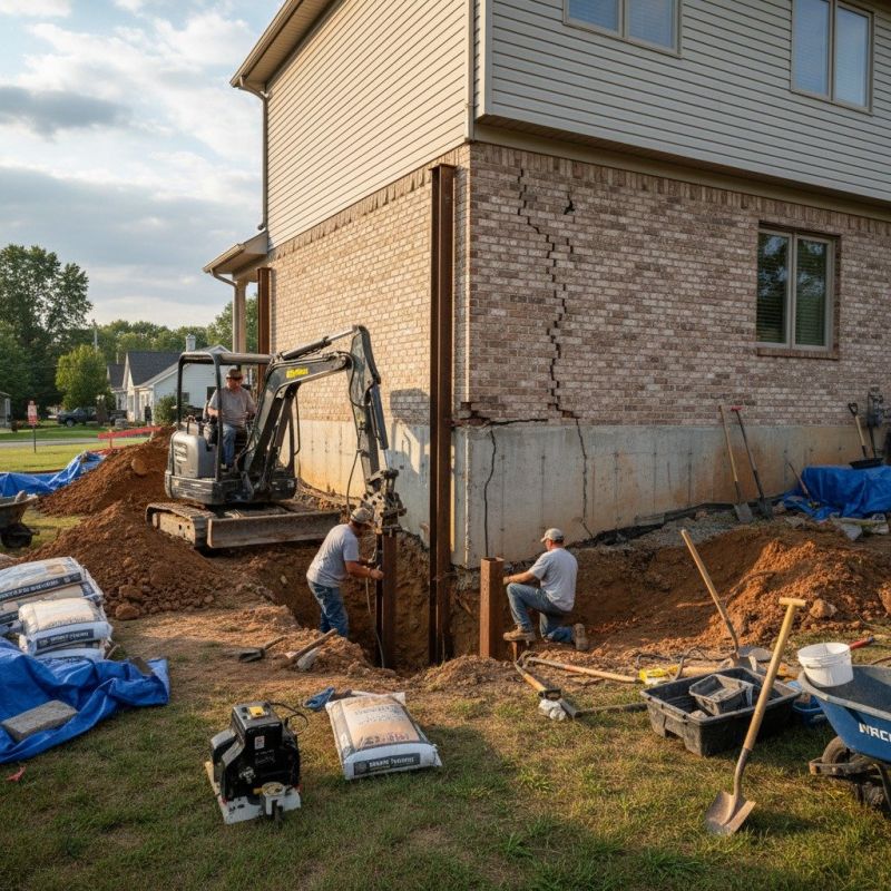 Foundation Structural Repair in Grasonville, MD