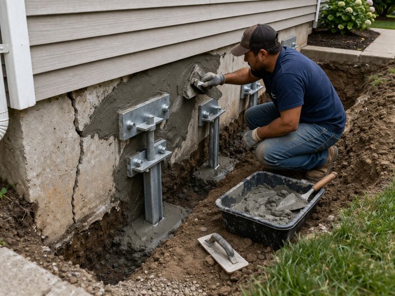 Home Foundation Repair in Talbot County, MD