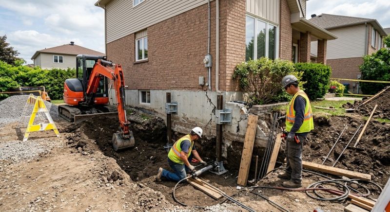 House Foundation Repair in Talbot County, MD