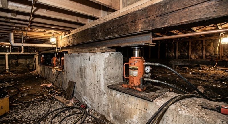 House Leveling in Grasonville, MD