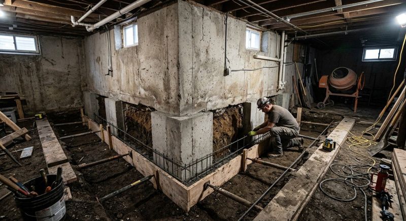 House Underpinning in Easton, MD