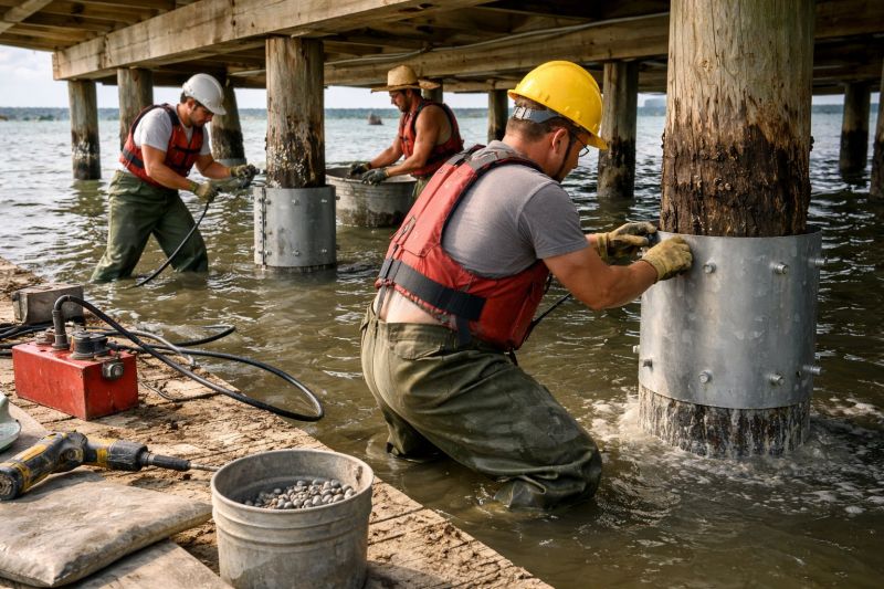 Piling Repair in Easton, MD