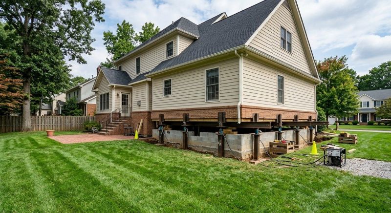 Settling Foundation Service in Dorchester County, MD