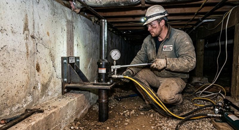 Settling Foundation Service in Queen Annes County, MD