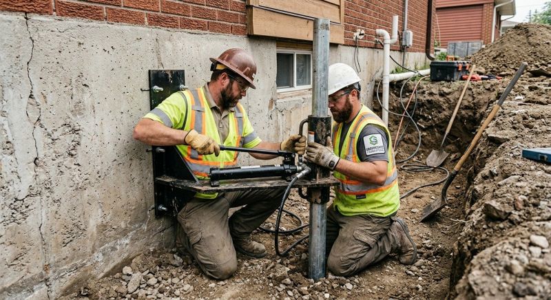 Settling Foundation Service in Queenstown, MD