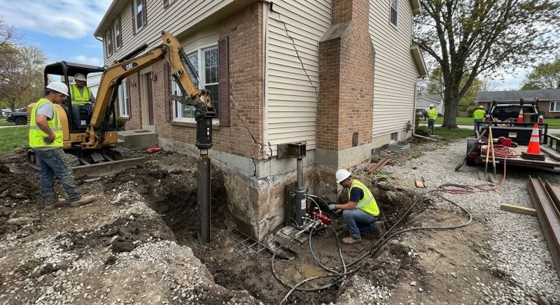 Sinking Foundation Repair in Preston, MD