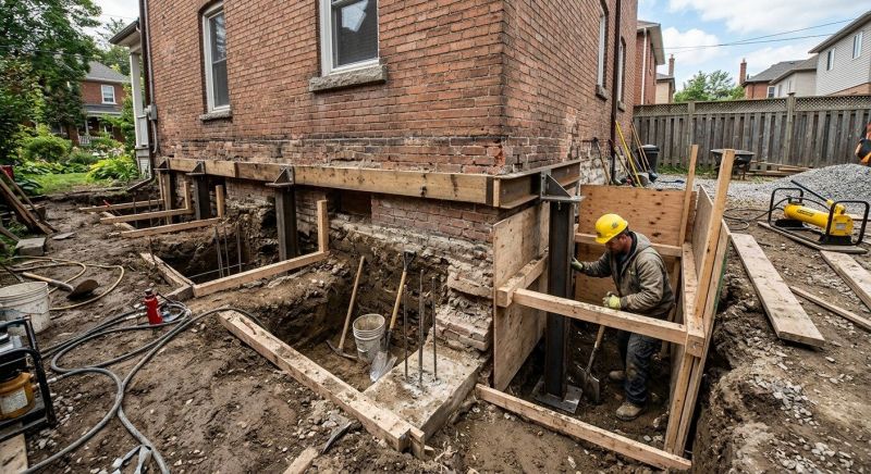 Structural Underpinning in Easton, MD